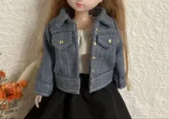 No.263 22㎝ドール　ハンドメイド　ジージャン