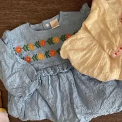 ベビー服（青）