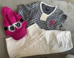 Admiral ニットセーター、パンツ、ニット帽セット