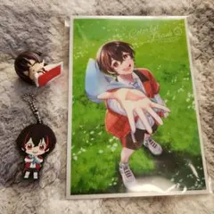 カラフルピーチ ゆあんくん キーホルダー フィギュア クリアポスター　セット