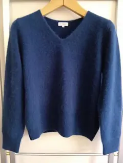 再値下げ！マッキントッシュフィロソフィー Vネックニット 27500円 ネイビー