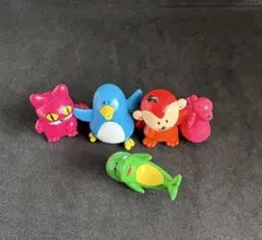 たべっ子どうぶつ　たべっ子水族館　バスボール　フィギュア　5個セット