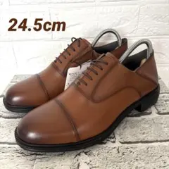タグ付き新品✨Texy luxe✨ブラウンレザー ビジネスシューズ 24.5cm