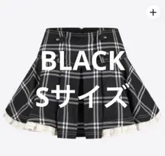 ANDWANG Noble Check Flare Skirt - メルカリ