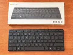 【ジャンク品】Microsoft デザイナーコンパクトキーボード 本体 US配列