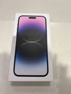ジャンクiPhone 14 Pro Max256GB ディープパープルボード生存