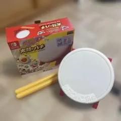 【外箱あり】SW 太鼓の達人専用コントローラー　太鼓とバチのサムネイル