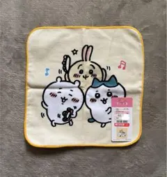 【新品未使用】ちいかわ　ハンカチ　ハチワレ　うさぎ　しまむら　タグ付き