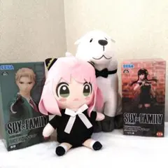 スパイ×ファミリーフィギア　アーニャ＆ボンドぬいぐるみ