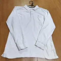 白ポロシャツ　160