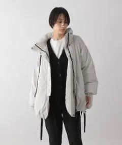 STERNBERG パファーダウンミドルジャケット ホワイト