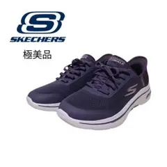【極美品】スケッチャーズ スニーカー スリップインズ パープル 23cmのサムネイル