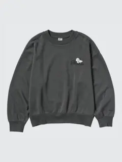 新品★ユニクロ★ピーナッツスウェットシャツXLグレー スヌーピー トレーナー