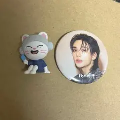 straykids 缶バッジ your hero サウナskzoo セット