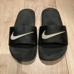 Nike ブラック サンダル　キッズ　21センチ