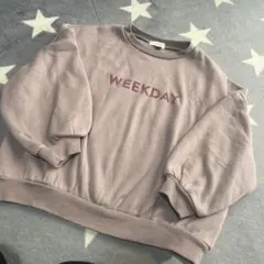 セラフ　裏起毛トレーナー