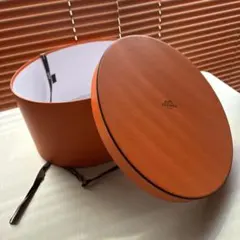 HERMES エルメス 帽子用 空箱 オレンジ ギフトボックス 楕円形 - メルカリ
