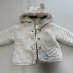 GAP ベージュニットアウター　ベビー