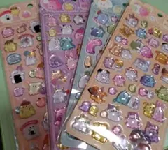 4点　オバケーヌ　うるちゅる　ドロップシール