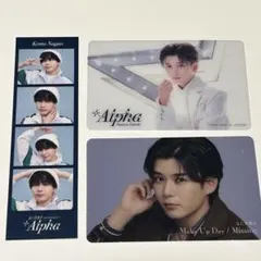 長尾謙杜　フォトカードセット