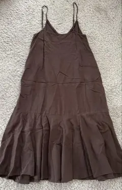 【SALE】 Aunt Marie's ロングキャミワンピース　サイズF