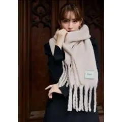 【新品未使用】herlipto BOUCLE YARN LONG STOLE