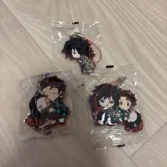 鬼滅の刃 カプセルラバーマスコット9 冨岡義勇 竈門炭治郎 竈門禰豆子