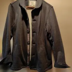 B:MING by BEAMS グレー ジャケット Lサイズ チェック袖 美品のサムネイル