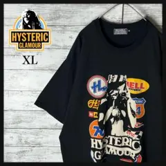 3955M【人気XL】ヒステリックグラマー☆ヒスガール オレンジロゴ T