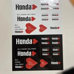 Hondaハート　ステッカー　1枚　新品　非売品