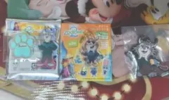 パウバート　オーロラアクリルスタンド　チャーム　ラバーキーホルダー　ズートピア2