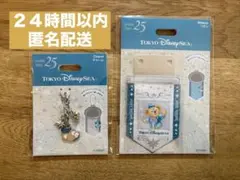 新品　ダッフィー　リボン・チャーム　ジュビリー　２５周年　ディズニーシー