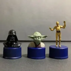 スターウォーズ ペプシ ボトルキャップ フィギュア　3個セット