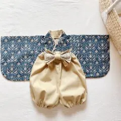 【早い者勝ち】ベビー袴　ベビー着物　お食い初め　初節句