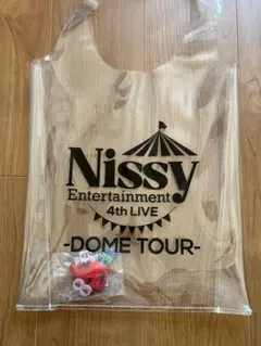 Nissy Entertainment 4th LIVE クリアバッグ