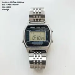 【稼働良好】CASIO Marlin H101 カジキ 純正ベルト CASIO カジキ H101 腕周り18.5 電池新品・純正ベルト 2399 - メルカリ