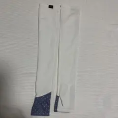 MIZUNO アームカバー ホワイト ドット柄 指穴付きのサムネイル
