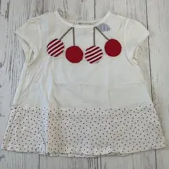 Baby cheer ベイビーチアー✨チェリーさくらんぼチュニックTシャツ110のサムネイル