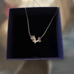 【最終値下げ】SWAROVSKI Lilia 蝶 ネックレス シルバー 箱ありのサムネイル