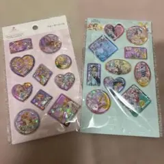 限定！！ディズニープリンセス ウォーターシール 2種セット