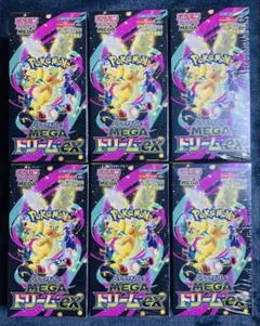 ポケモン ハイクラス MEGAドリームex 新品未開封 6boxシュリンク付