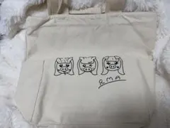 ろこまこあこ キャンバストートバッグ