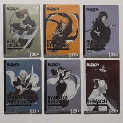 BLEACH　ブリーチ　ウエハース　黒崎一護　日番谷冬獅郎　朽木白哉　ルキア　等
