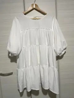 【夏前最終値下げ】リボン　ミニワンピース　NICE CLAUP