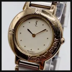 【YSL】イヴ・サンローラン★レディース 腕時計 クオーツ コンビ 動作未確認のサムネイル