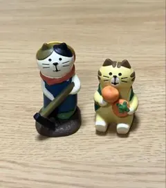 デコレ コンコンブル 農夫猫 よく柿食う猫 2個セット