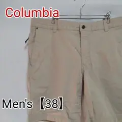 S155【US輸入】Columbia　ショートパンツ【メンズ38】ベージュ