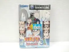 希少　未開封　新品　ゲームキューブ　ゲームソフト　NARUTO　激闘忍者大戦！3