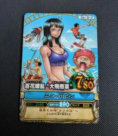 【美品】 ワンピース ニコ・ロビン ワンピーベリーマッチ カード 水着