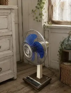 FUJI DENKI レトロ 扇風機 silent fan - メルカリ